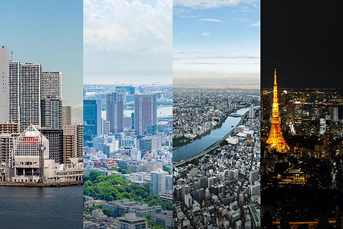 TVU offers rights-cleared video feeds of Tokyo.